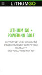 Mobile Screenshot of lithiumgo.com